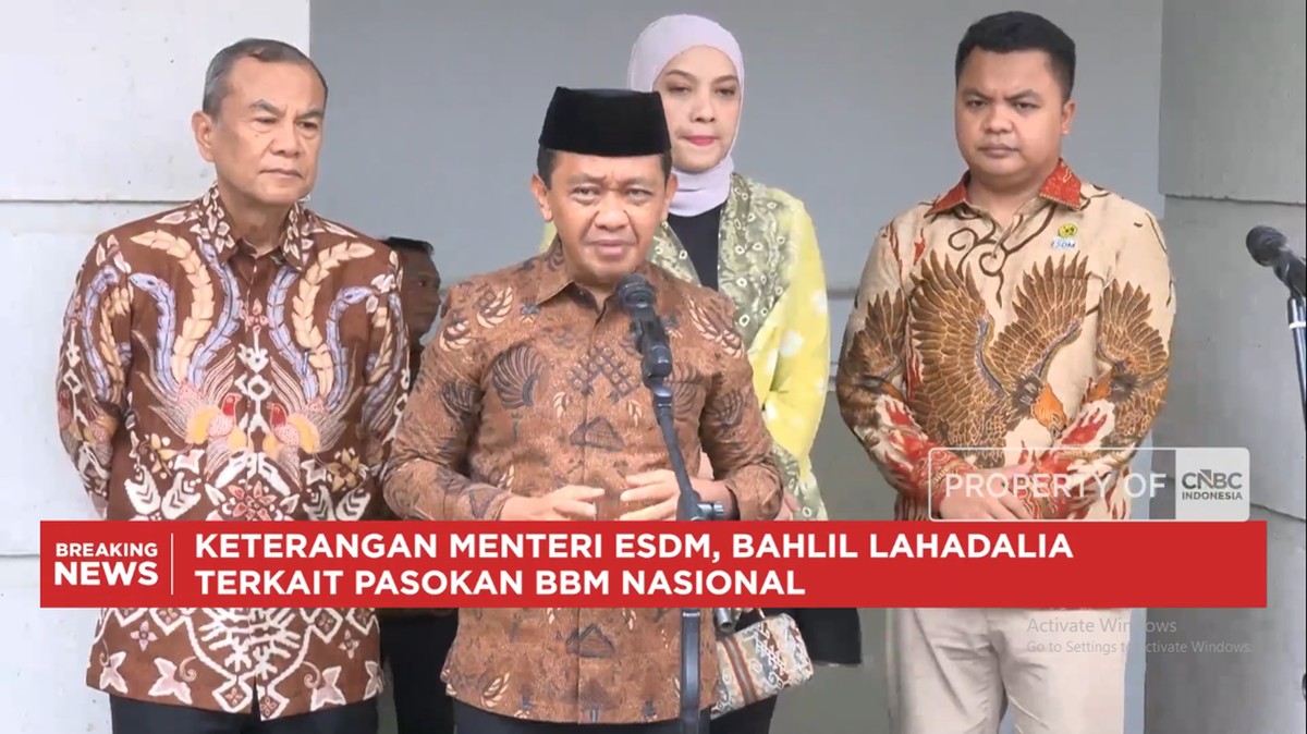 Video: Bahlil Pastikan Stok BBM Nasional Aman, Capai 16-18 Hari