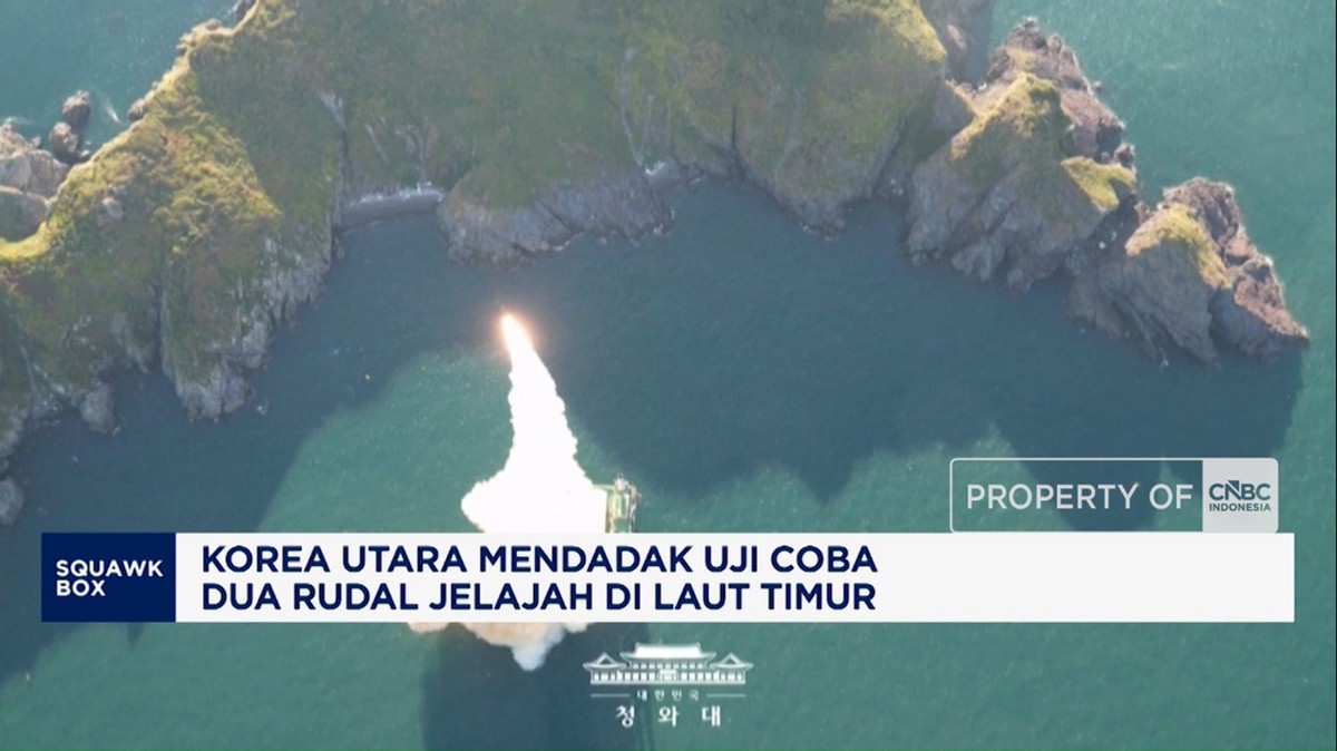 Langkah Mengejutkan Pyongyang Lepaskan Sepasang Peluru Kendali Bawah Permukaan