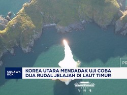 Korea Utara Mendadak Uji Coba 2 Rudal Jelajah di Laut Timur