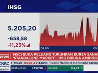 Lapor Pak Prabowo, IHSG Anjlok 11% & Terjun ke Level 5.200-an