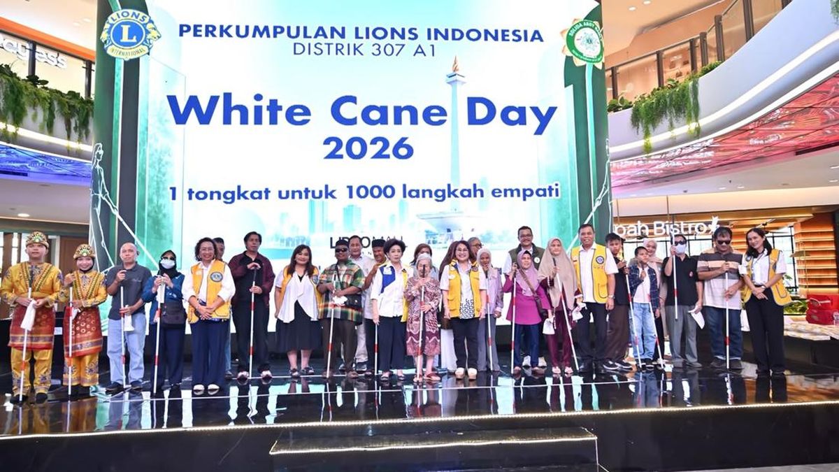 Lions Indonesia Distrik 307-A1 Salurkan Ribuan Tongkat Putih ke Tunanetra — NadiKabar.com