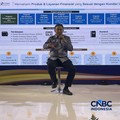 Live Stage: "Penguatan Produk UKM Indonesia Menembus Pasar Global: Dari Dukungan Pembiayaan Hingga Kemudahan Transaksi Ekspor," di Trade Expo Indonesia (TEI), Kamis (15/10/2026)/Teti Purwanti