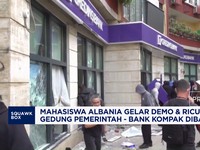 Mahasiswa Albania Gelar Demo dan Ricuh, Gedung dan Bank Dibakar