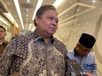 Menkoperekonomian, Airlangga Hartarto. (CNBC Indonesia/Dovana Hasiana)