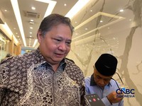 Menkoperekonomian, Airlangga Hartarto. (CNBC Indonesia/Dovana Hasiana)
