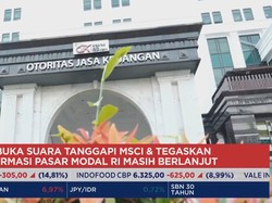 OJK Buka Respons MSCI & Peluang RI Turun ke Standalone Market