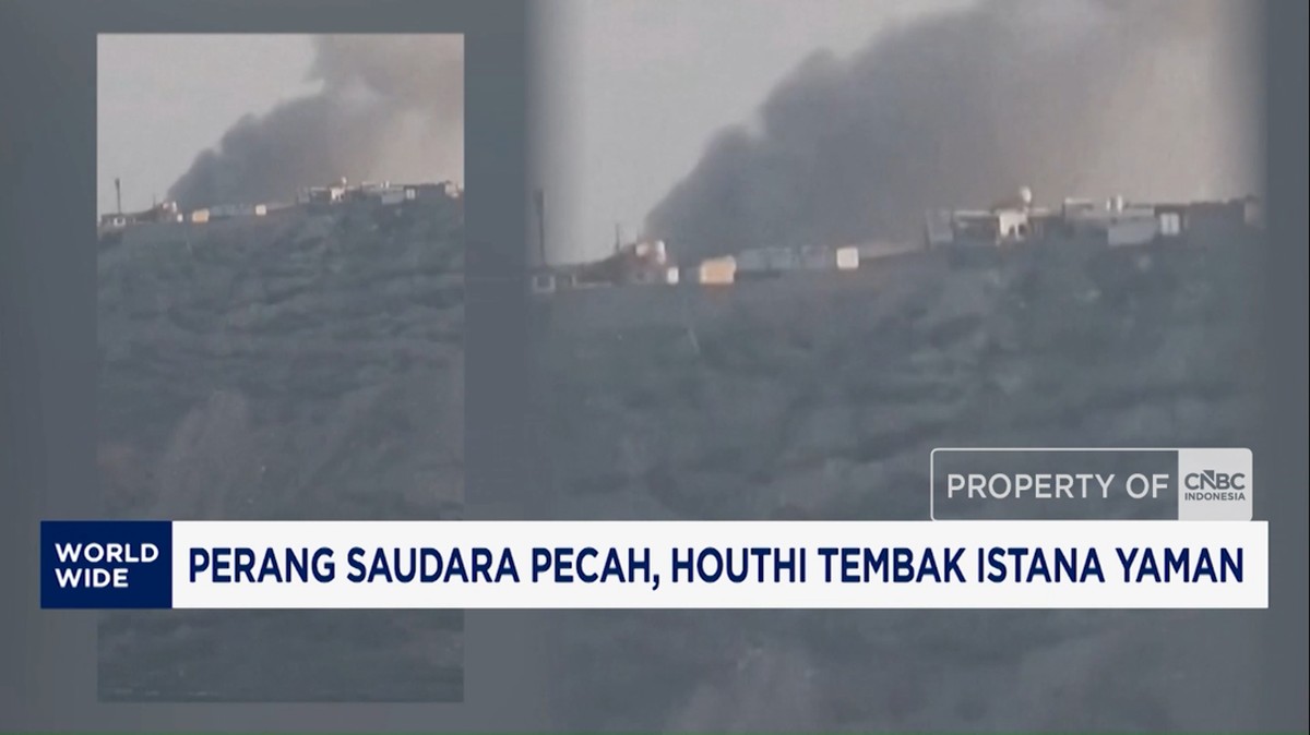 Eskalasi Konflik Memanas: Kompleks Istana Yaman Diserang Houthi