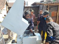 Peresmian Fasilitas Pengelolaan Sampah Berbasis Komunitas, Kamis (8/10/2026)/Khoirul Anam