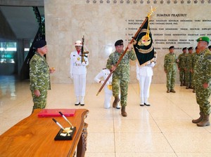 Panglima TNI Pimpin Sertijab Wakil Panglima Maruli dan KSAD Tandyo