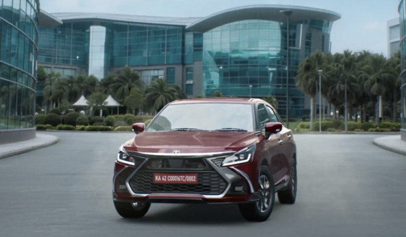 Toyota Glanza. (X/@Toyota_India)