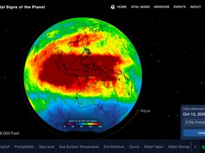 NASA Satellite Imagery Shows High Carbon Monoxide Levels in Indonesia