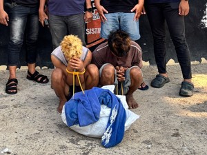 2 Maling Gasak Pakaian-Kosmetik di Toko Jeneponto Ditangkap