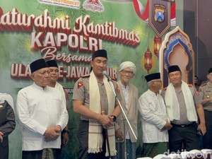 Kapolri Ajak Ulama Jatim Sinergi Jaga Kamtibmas