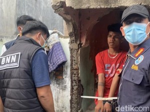 BNN Gerebek Sarang Narkoba di Pinggir Laut Belawan, 1 Orang Ditangkap
