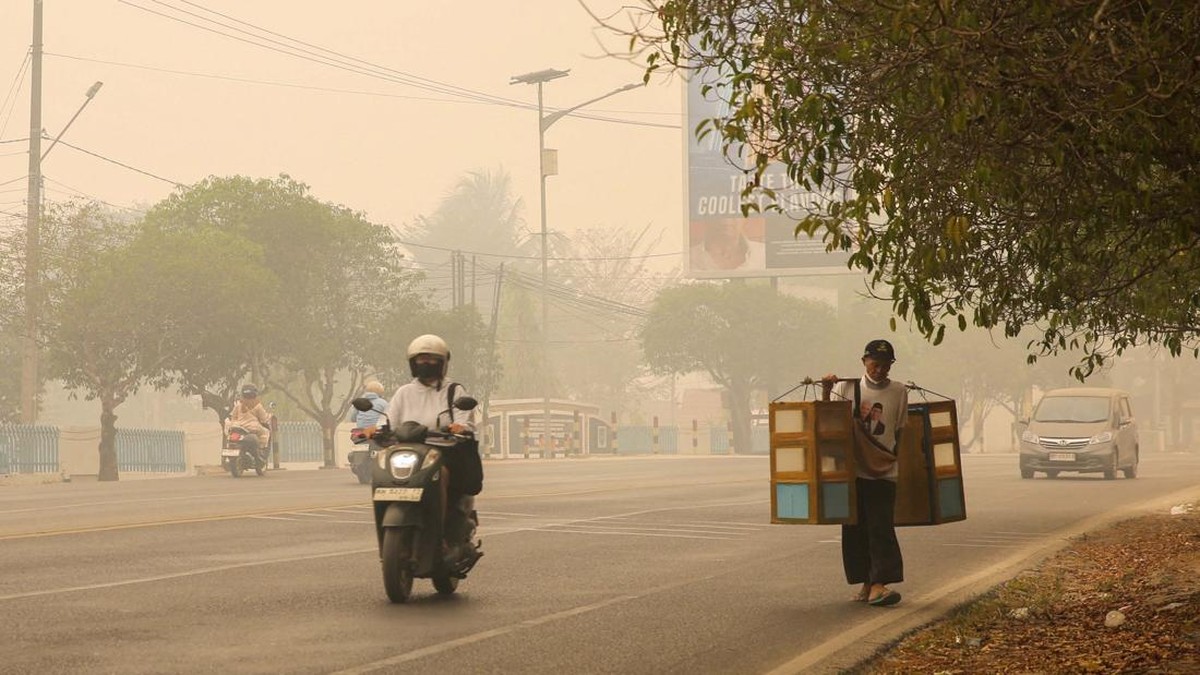 BRIN Jelaskan Fungsi Pakai Dry Ice Atasi Asap Karhutla