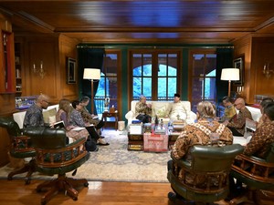 UN Secretary-General Antonio Guterres Visits Prabowo in Hambalang
