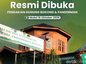 Jalur Pendakian Gunung Panderman dan Bokong Kembali Dibuka