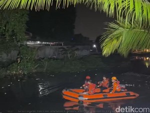 Tim SAR Sisir Kanal Sinrijala Makassar Cari Bocah Diduga Hilang