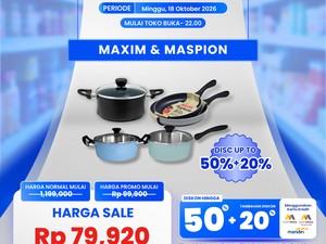 Cuma di Transmart Full Day Sale, Alat Masak Semurah Ini
