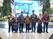 Wakil Presiden Periode 2019-2024 KH Ma'ruf Amin menghadiri acara ISEF di JCC, Senayan, Kamis (15_10_2026