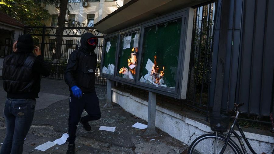 ALBANIA-PROTEST/