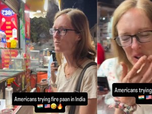 Coba Fire Paan India Pertama Kali, Begini Reaksi Bule Amerika!