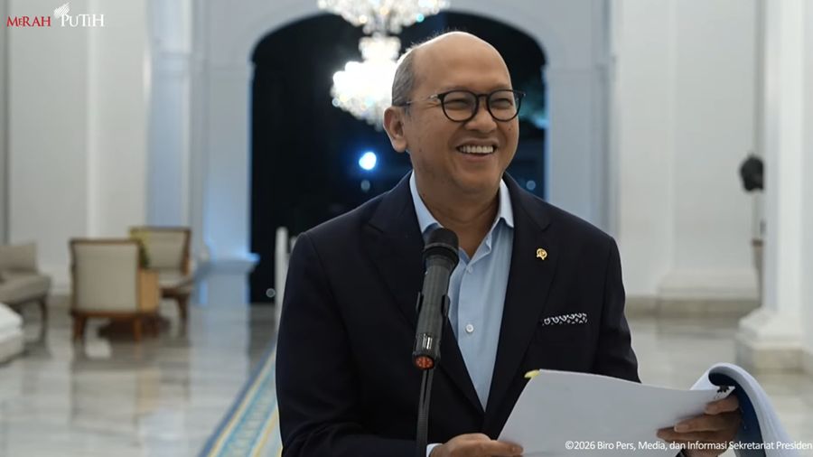 CEO Danantara, Rosan Roeslani. (Tangkapan Layar Youtube Sekretariat Presiden RI)