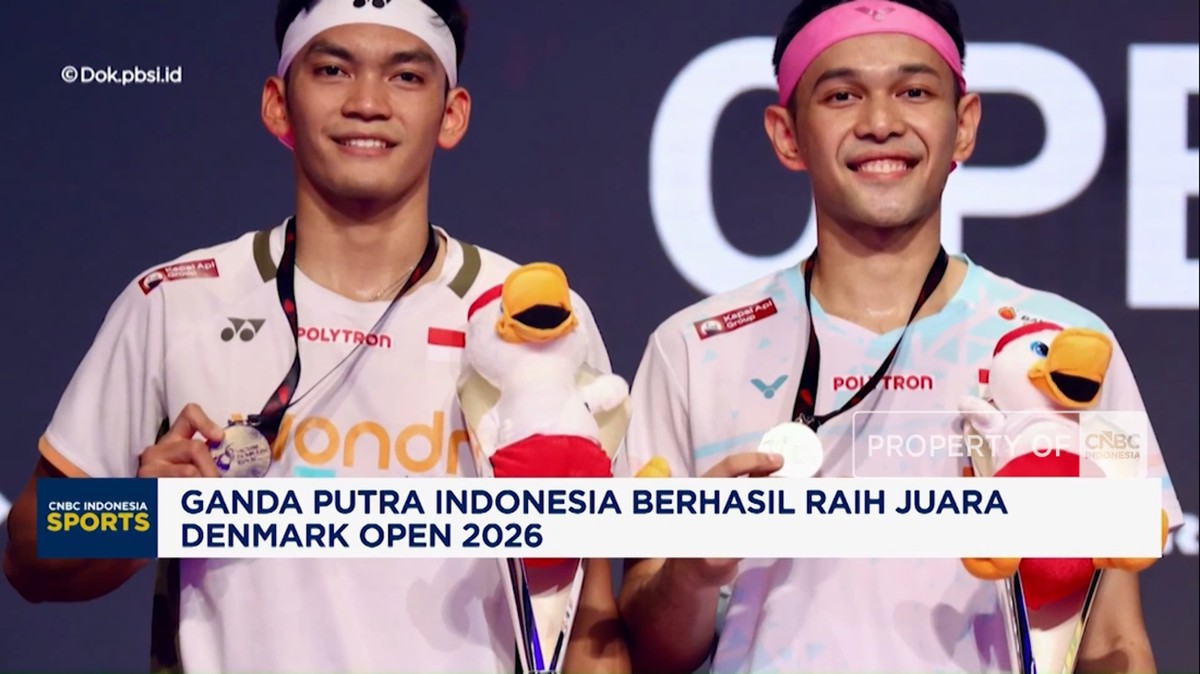 Video: Ganda Putra Indonesia Berhasil Raih Juara Denmark Open 2026