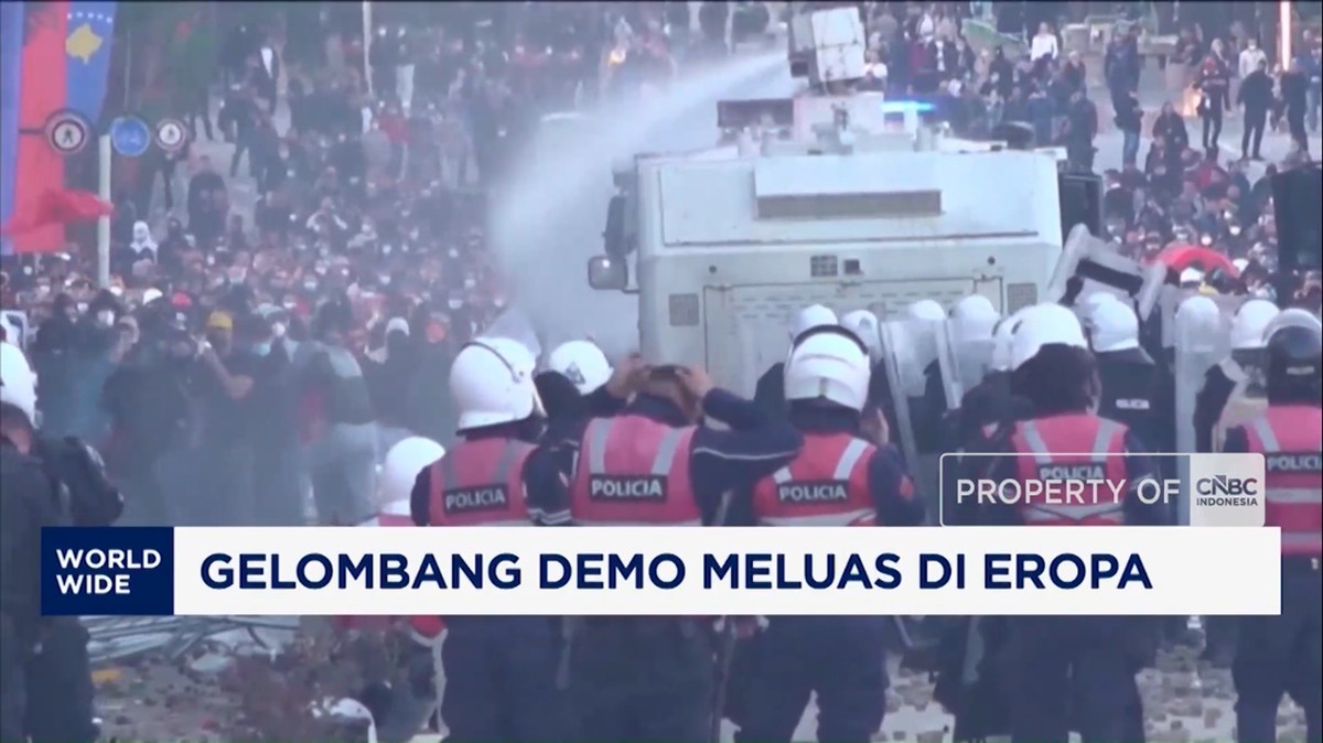 Video: Gelombang Demo Meluas di Eropa