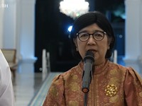 Gubernur BI Destry Damayanti. (Tangkapan Layar Youtube)