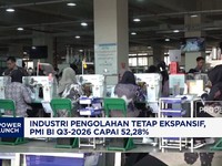 Industri Pengolahan Tetap Ekspansif, PMI BI Q3-2026 Capai 52,28%
