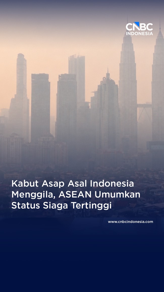 Kabut Asap Indonesia Menggila, ASEAN Umumkan Status Siaga Tertinggi