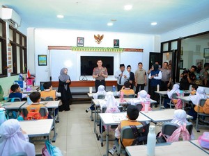 Kapolda Metro Hadir di SD-SMP Muhammadiyah, Dukung Polisi Peduli Pendidikan