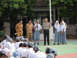 Kapolres Metro Bekasi Kota ke SMK, Ajak Siswa Berani Tolak Provokasi