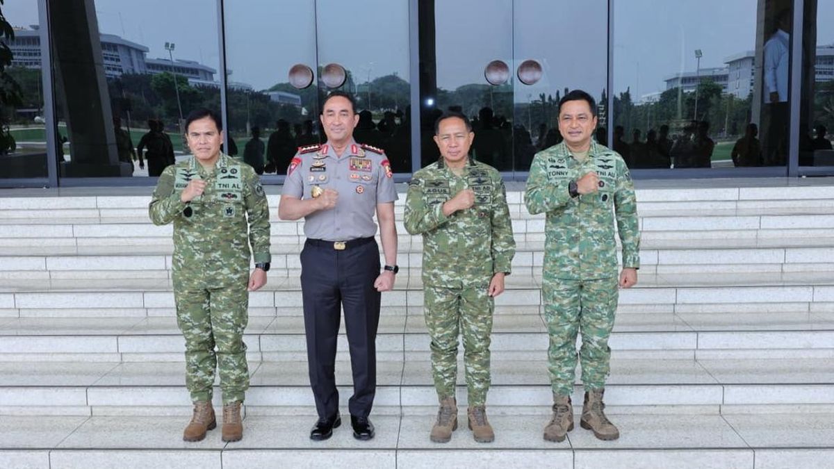 Kapolri Silaturahmi ke Panglima TNI, Tegaskan Sinergi Jaga Keamanan NKRI — NadiKabar.com