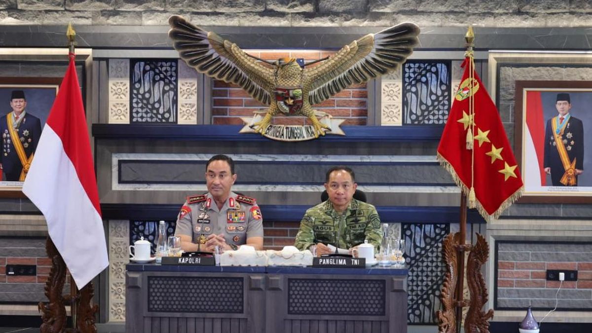 Temui Panglima TNI, Kapolri Bahas Narkotika hingga Tambang Ilegal — NadiKabar.com