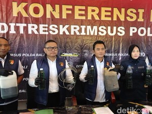 8 Pengecer Pertalite Nakal Ditangkap di Bali, Jual Rp 200 Ribu Per Botol