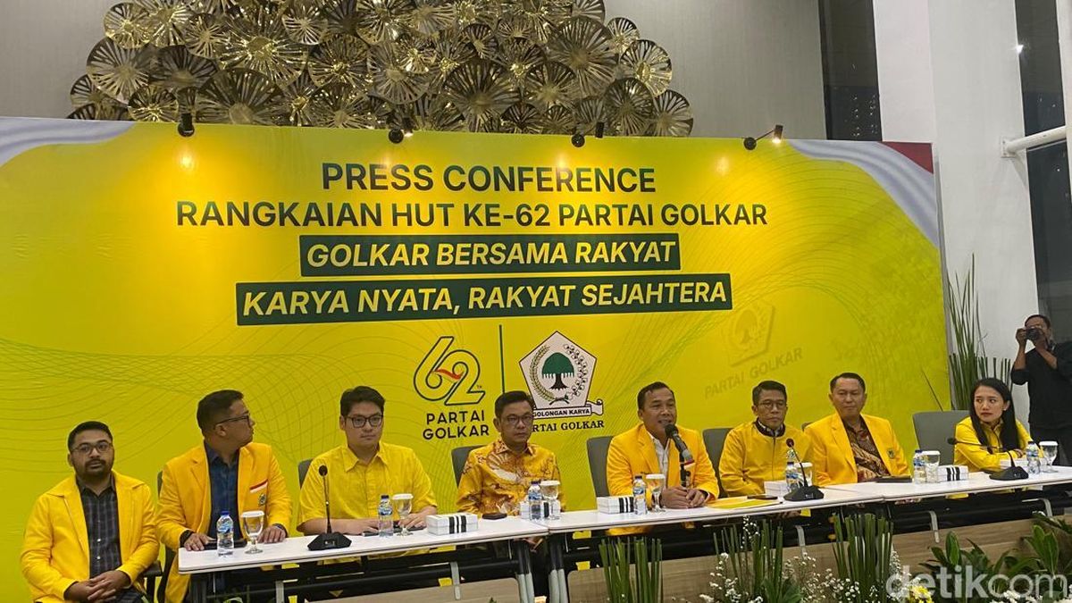 Ilustrasi berita Nasional: Golkar Gelar Rangkaian HUT ke-62, Bahlil Minta Digelar Sederhana
