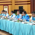 Konferensi pers PT PLN Batam terkait pemadaman listrik di Batam pekan lalu.