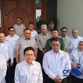 Menteri Koordinator Bidang Pemberdayaan Masyarakat Muhaimin Iskandar bersama Menteri Pertanian Amran Sulaiman saat ditemui di Jakarta, Senin (19/10/2026). (CNBC Indonesia/Martyasari Rizky)