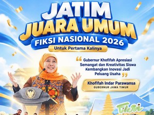 Jatim Juara Umum Festival Inovasi dan Kewirausahaan Siswa Nasional 2026