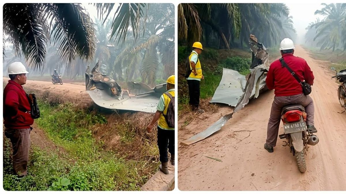 Logam Besar di Kebun Sawit Kotim Kalteng Ternyata Puing Roket Milik China — NadiKabar.com