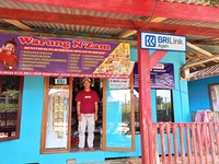 Penjual Gorengan yang Kini Jadi BRILink Agen