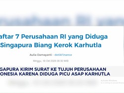 Picu Karhutla, Singapura Kirim Surat Ke Tujuh Perusahaan RI