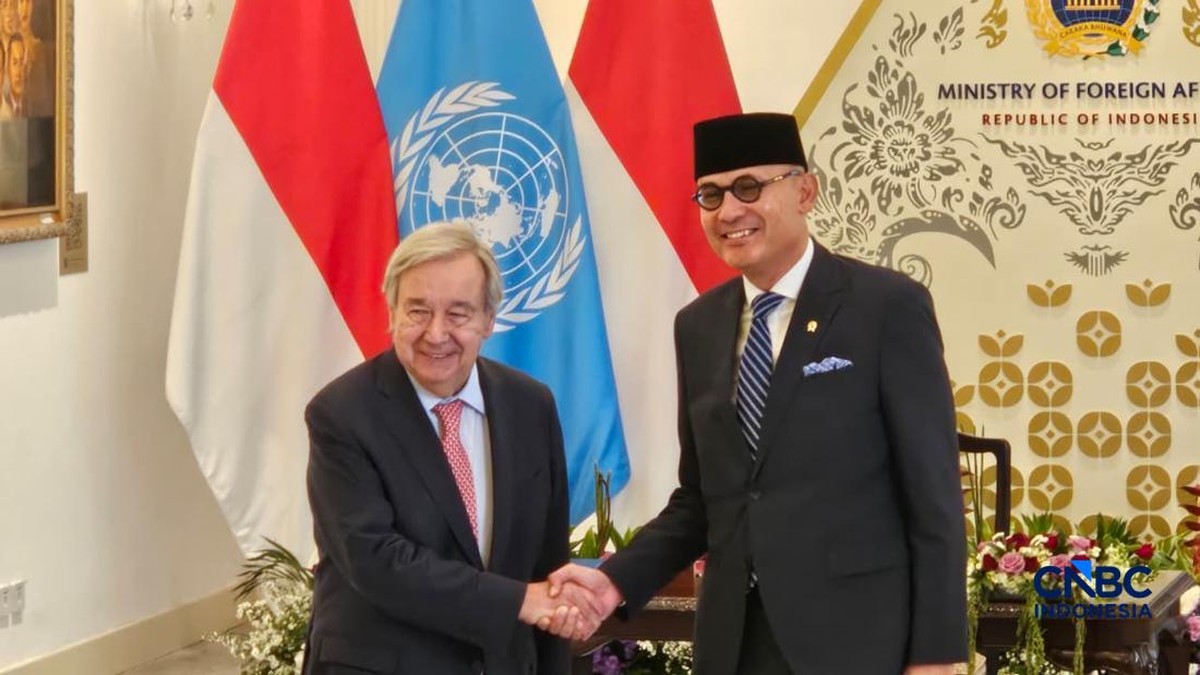 Sekjen PBB ke RI, Guterres Puji Batik dan Bhinneka Tunggal Ika