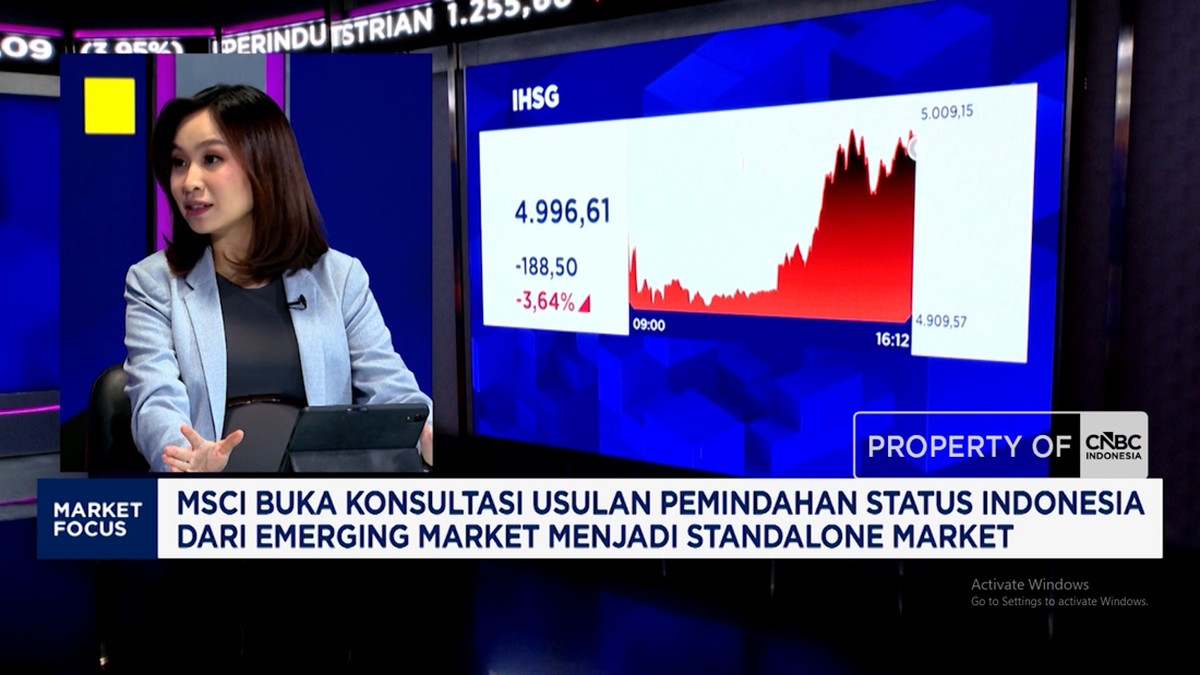 Video: IHSG Anjlok ke Bawah 5.000 Efek MSCI - ARB Turun Jadi 7%