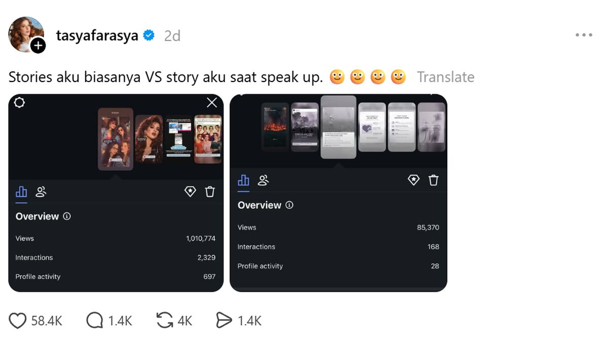 Ilustrasi berita Teknologi: Ramai Influencer Suarakan Karhutla, Tasya Farasya Dkk Duga Kena Shadow Ban