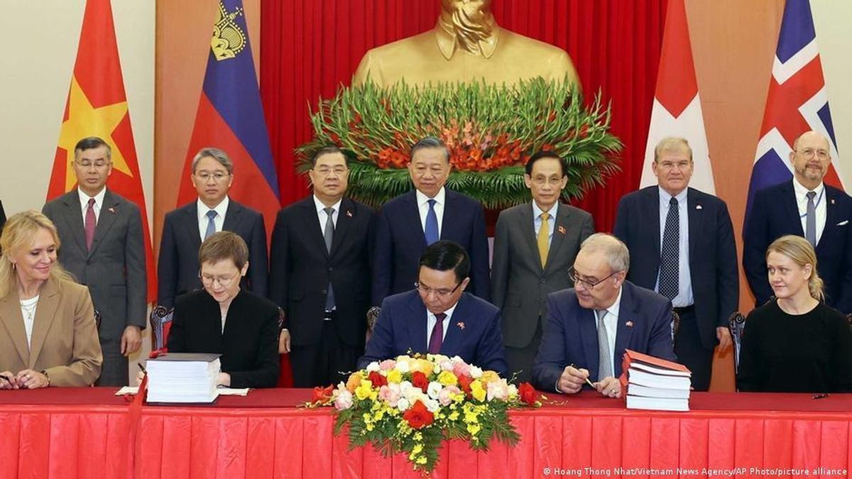 Vietnam Sepakati Perdagangan Bebas dengan 4 Negara Eropa — NadiKabar.com