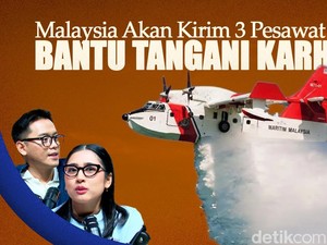 Malaysia Akan Kirim 3 Pesawat Bantu Tangani Karhutla