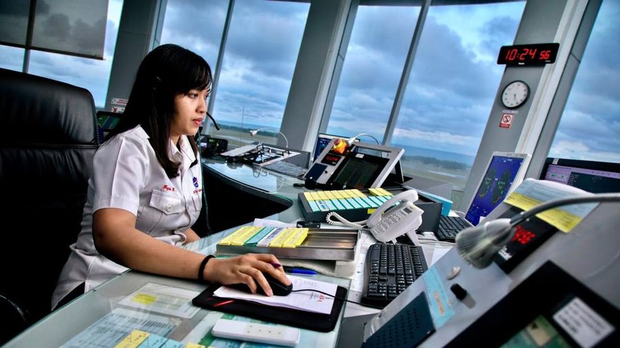 Ilustrasi aktivitas petugas AirNav Indonesia. (Dok. AirNav Indonesia)